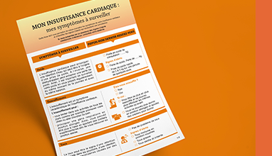 fiche insuffisance cardiaque : mes symptômes à surveiller